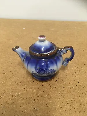Buy Vintage Miniature Tea Pot  Mayfayre Staffordshire Pottery • 24.99£