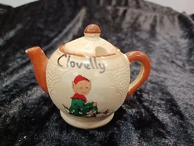 Buy Rare Clovelly / Torquay Pixie / Elf Miniature Conserve Tea Pot • 7.50£