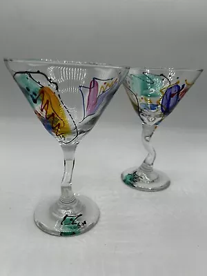 Buy Vintage Art Deco Martini Glasses - Set Of (2) • 26.90£