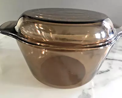 Buy Pyrex Amber Glass Dish With Lid - 2.75 Litres / 5 Pints - Vintage JAJ Pyrex • 28£