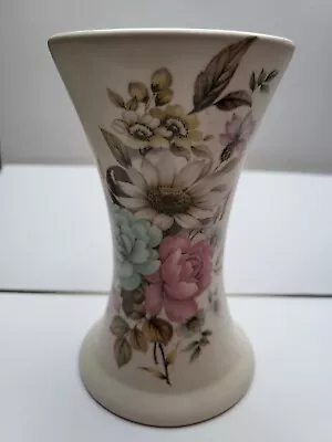 Buy Vintage - PURBECK-  POOLE POTTERY -  FLORAL VASE -14cm Tall  • 4£