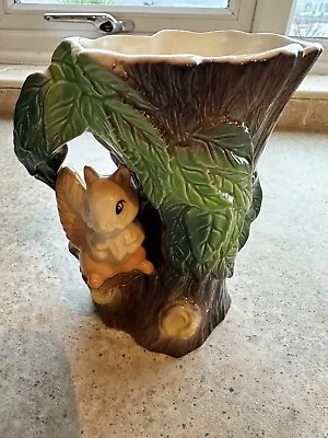 Buy Vintage Hornsea Pottery 'Squirrel' Vase – Ref/model 75 • 5£