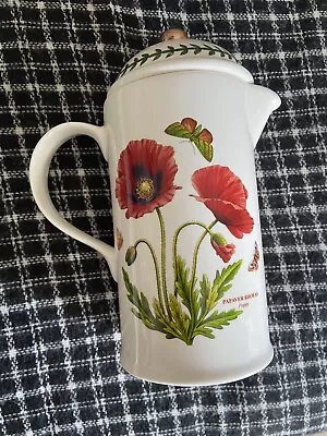 Buy Portmeirion Botanic Garden Cafetiere Coffee Pot Never Used Limited Ed 3000 • 20£