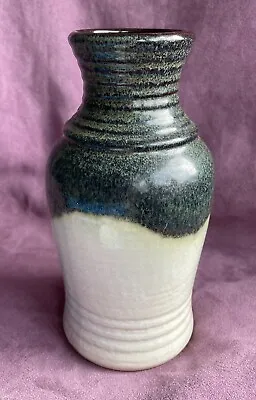 Buy West Germany, Bay Keramik 630-20, White And Green Vase. Excellent Condition • 20£