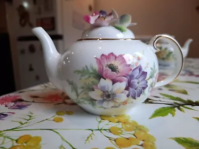 Buy Royale Stratford Country Cottage Collection Teapot - Woodland Primroses • 20£