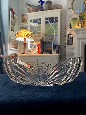 Buy Vintage ART DECO Bagley Flint  Glass Narrow Flower Vase 1930's Beautiful 8 Inch • 17.75£
