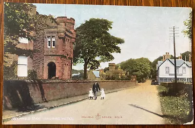 Buy WEMYSS BAY SHOWING HOTEL Antique C1910 RITCHIE Coloured Photograph Postcard • 2.95£