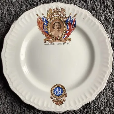 Buy Swinnertons Luxor Vellum Coronation June 2nd 1953 Queen Elizabeth 2nd Plate. 7  • 9.90£