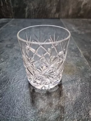 Buy 1 X  Crystal Small Tumbler Glass 3 1/4  Tall And Opening 2.5  • 3£