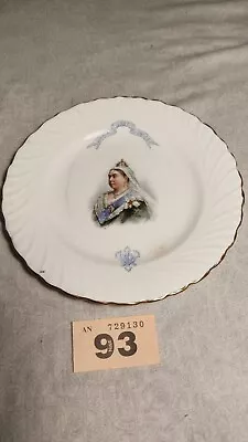 Buy Doulton Burslem Queen Victoria Diamond Jubilee Plate 1897. Made In England • 19.99£