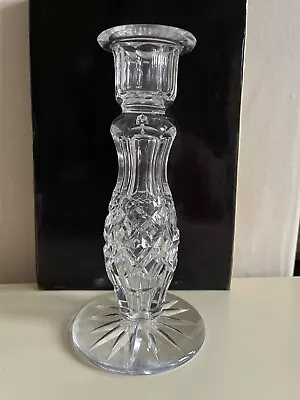 Buy American Brilliant Period Cut Glass Tapered Candlestick Holder C. 1900 • 25£