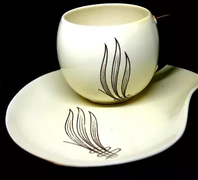 Buy Vintage Carlton Ware 2403 Hand-painted Cup And Side Plate Coffee & Cream Design  • 8.45£