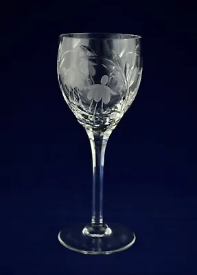 Buy Stuart Crystal  CASCADE  Wine Glass - 17.4cms (6-7/8″) Tall - Signed 1st • 29.50£