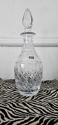 Buy Royal Doulton Rolleston Cut Crystal Glass Drinks Decanter With Stopper • 1£