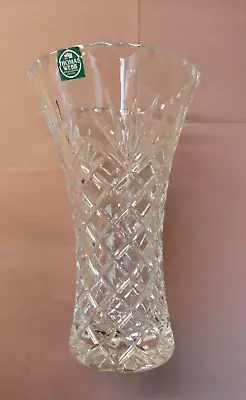 Buy THOMAS WEBB Cut Crystal Glass Vase - 8 Ins Tall (20 Cm) • 10£