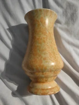 Buy Vintage Rare Flaxman Ware  Vase Unusual Gold Mottled Wade Heath Antique Art Deco • 15.95£