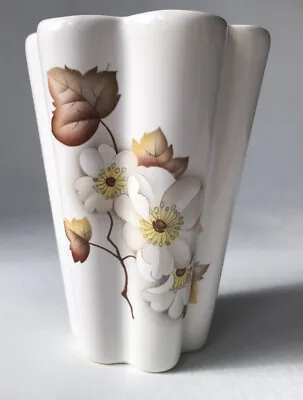 Buy Vintage Kingston Pottery Vase With Blossom Design  • 7.50£