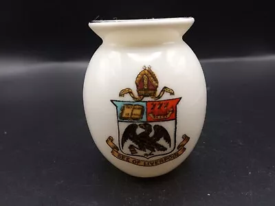 Buy Goss Crested China - SEE Of LIVERPOOL Crest - Silchester Roman Urn - Goss. • 5.60£