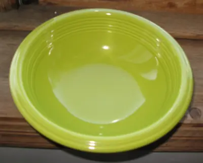 Buy New Fiesta Ware BISTRO BRIGHTS 10” Lime GREEN IRONWARE Serving Bowl SO • 14.38£