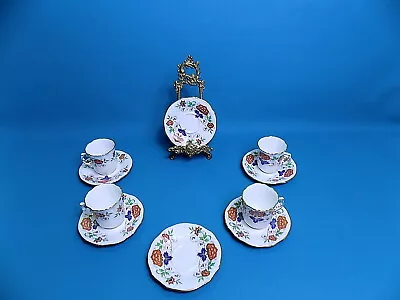 Buy Hammersley For T. Goode London 4 X Coffee Cups & 6 Saucers • 45£