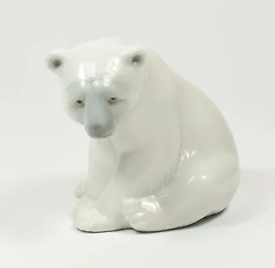Buy Lovely Lladro Figure ~ Seated Polar Bear ~ 1209  • 28.99£