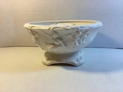 Buy Vtg White Napcoware National Pottery OH Cherub Angels Planter/Vase Porcelain • 23.67£
