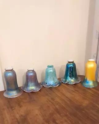 Buy Heron Glass Tall Lampshades - £40 Each - Hand Blown In Ulverston, Cumbria, UK • 40£