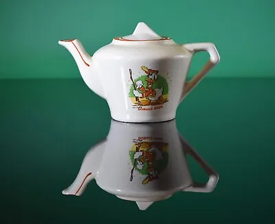 Buy Rare Collectable Original 1930s Art Deco Donald Duck WadeHeath Miniature Teapot • 75£