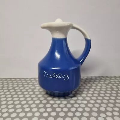 Buy New Devon Pottery Blue  Clovelly  Oil/Vinegar Jug • 6.51£
