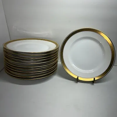 Buy 4pc Royal Copenhagen Service No. 607 Four Porcelain Dinner Plates Denmark 9 7/8” • 65.14£