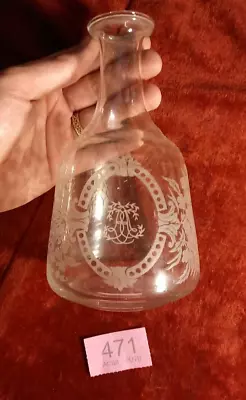 Buy Etched - Engraved Monogram Glass Vase • 0.99£