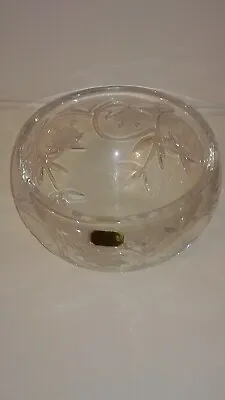 Buy Doulton International Crystal Bowl Made In Czech Republic • 12£