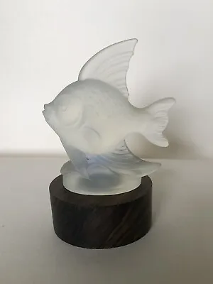 Buy Sabino Style French Opalescent Art Glass Fish Sculpture On Stand • 184.93£
