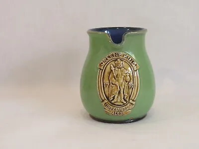 Buy Rare Doulton Lambeth 'greene King' Stoneware Advertising Water Jug C. 1910 (1) • 65£