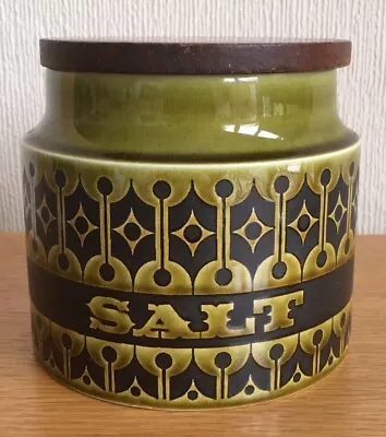 Buy Rare Vintage HORNSEA HEIRLOOM SALT CANISTER John Clappison 1970s Minor Damage • 16.50£
