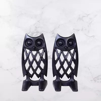 Buy Owl Bookends By Tadahiro Baba Crafts Southern Ironware Art Vintage Retro Rare • 144.92£