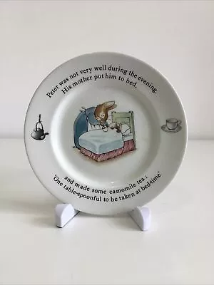 Buy Vintage Wedgewood Beatrix Potter Peter Rabbit Side/ Cake Plate • 5.99£