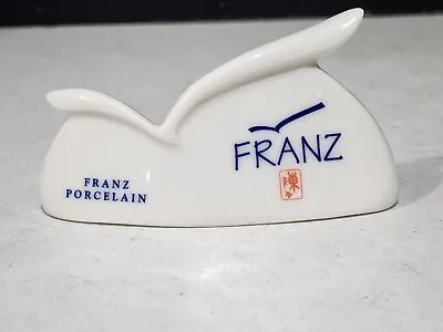 Buy FRANZ Vintage “FRANZ” Figure Store Display Plaque Porcelain Sign • 33.59£