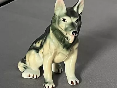 Buy Vintage Dog Figurine China Ornament German Shepherd • 9.99£