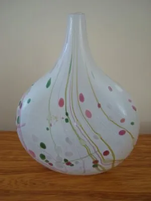Buy Isle Of Wight Kyoto Cherry Lollipop Glass Vase • 85£