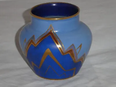 Buy Carlton Ware Medium Vase In The Handcraft Zig-Zag Pattern • 175£