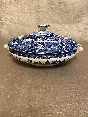 Buy Rare Wedgewood Willow Pattern China Tureen With Lid • 99.99£