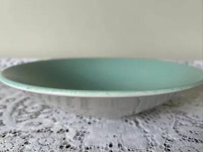 Buy Poole Twintone Ice Green And Seagull Salad / Fruit / Serving Bowl • 25£