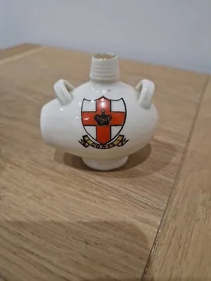 Buy Crested Ware  W H Goss Model Of Flemish Bottle Cowes Crest 7cm Tall • 4.25£