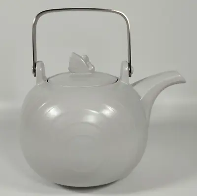 Buy Hornsea Pottery Swan Lake Concept Grey Teapot Martin Hunt Design 1977 • 24.99£