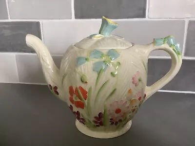 Buy Beswick ~Wayside~ Floral Patterned Vintage C1940’s Teapot Staffordshire Pottery • 39.99£