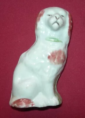 Buy Staffordshire Pottery Spaniel Dog Figure Figurine 19th Cent • 95£