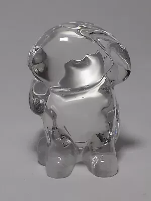 Buy *CRYSTAL BUNNY* Clear Glass Small Rabbit Figurine Paperweight Ornament • 5.99£