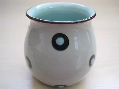 Buy Vintage 1950s 1960s Babbacombe Pottery Torquay Devon Polka Dot Spotty Posy Vase • 8£