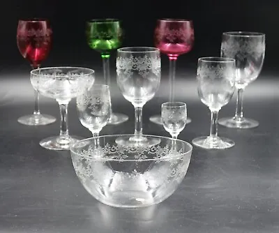 Buy French Baccarat Crystal Sevigne 142 Pieces Glassware Colors Glasses & Servings • 11,261.71£